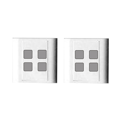 Mặt 4 lỗ và viền đơn trắng- Series V20 LiOA V20S4X