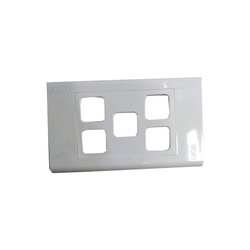Square hole face, straight edge, 5-hole face LiOA E18S5X