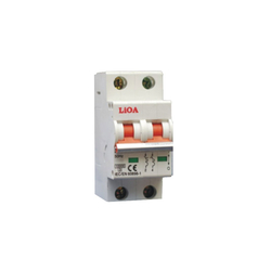 2-pole circuit breaker 20A LiOA MCB2020/4,5