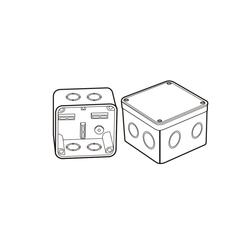 LiOA L265/2X self-extinguishing junction box