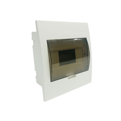 Plastic cabinet containing 4/8 APTOMAT (plastic base) LiOA SE4FC4/8LA