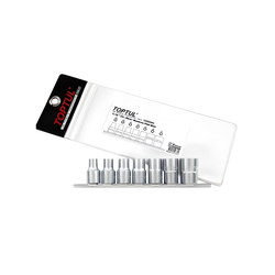Toptul GAAG0704 1/2inch star socket set (7 pieces)