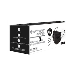 Khẩu trang y tế ANYGUARD VN-618815B màu đen (30 cái)