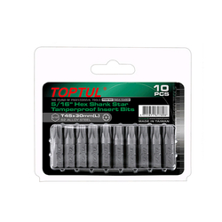 Toptul FSGA1055G 5/16inch star screwdriver set