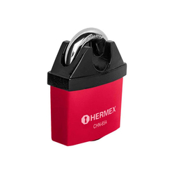 Hermex CHN-65A 65mm Cut Resistant Plastic Coated Steel Hanging Lock