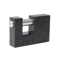 Hermex COR-70HP 70mm anti-cut alloy cross-brace padlock