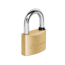 Hermex CL-50Q 50mm Brass Body Hanging Lock