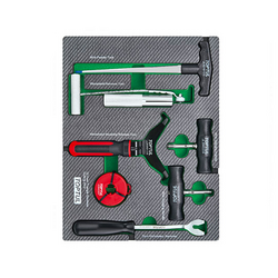 Bộ dụng cụ tháo bỏ kính chắn gió Toptul GEB0708 (7 chi tiết)