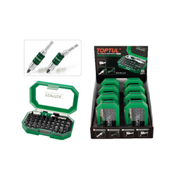 Toptul GACW3501S Screwdriver Bit and Connector Set (8 Sets)