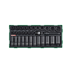 Toptul GTB32220 hexagon socket set (32 pieces)