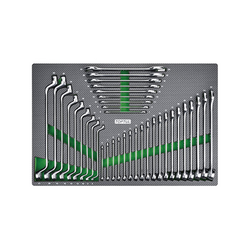 Toptul GED3710 Open End Wrench Set (37 pieces)