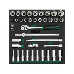 Bộ tuýp 1/2inch Toptul GVC3903 (39 chi tiết)