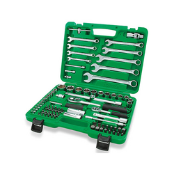 Bộ khóa, tuýp đầu 1/4inch và 1/2inch Toptul GCAI8202 (82 chi tiết)