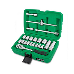 Toptul GCAI2202 3/8inch socket set (22 pieces)
