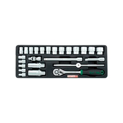 Bộ tuýp 3/8inch Toptul GCAT2504 (25 chi tiết)