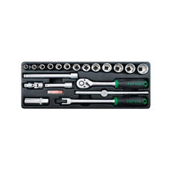 Bộ tuýp lục giác 3/8inch Toptul GCAT2001 (20 chi tiết)
