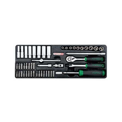 Toptul GCAD5001 1/4inch Hexagon Socket Set (50 pieces)