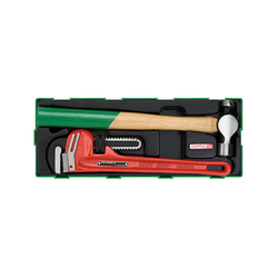 Toptul GTA02300 Round Head Hammer and Plumbing Pliers