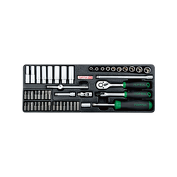 Bộ tuýp bông 1/4inch Toptul GCAT5004 (50 chi tiết)