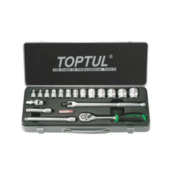 Bộ đầu tuýp 3/8inch Toptul GCAD1805 (18 chi tiết)