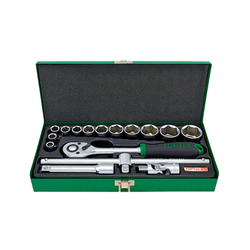 Toptul GCAD5003 1/4inch Hexagon Socket Set (50 pieces)
