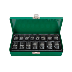 Toptul GDAD1501 1/2inch hexagon socket set (15 pieces)