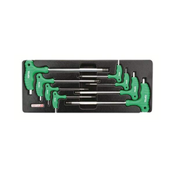 Bộ tuýp chữ L 2 đầu sao 2-10mm Toptul GAAT0804 (8 chi tiết)