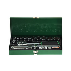 Toptul GCAD1607 1/2inch socket set (16 pieces)