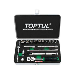 Bộ tuýp bông 1/4inch Toptul GCAD1811 (18 chi tiết)