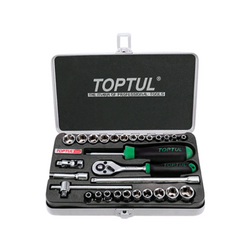 Toptul GCAD2901 1/4inch Hexagon Socket Set (29 pieces)