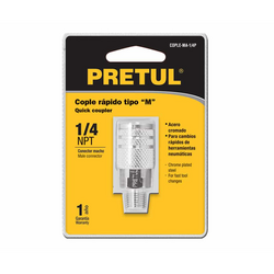Khớp nối nhanh ống hơi 1/4inch PRETUL COPLE-MA-1/4P
