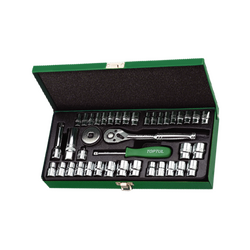 Bộ tuýp lục 1/4inch và 3/8inch Toptul GCAD4002 (40 chi tiết)