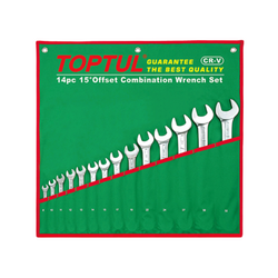 Toptul GAAA1402 Open End Wrench Set (14 pieces)