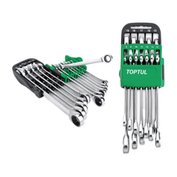 Toptul GSAQ0601 Automatic Open-End Wrench Set (6 pieces)