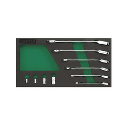 Toptul GVA1017 torque wrench set (10 pieces)