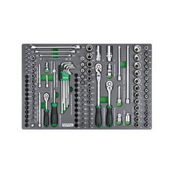 Toptul GEDC803 ratchet set (128 pieces)
