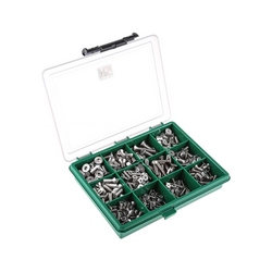 Hộp bu lông M3-M6 RS PRO 393179 (410 chi tiết)