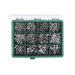 Hộp bu lông lục giác chìm RS PRO 393169 (490 chi tiết)