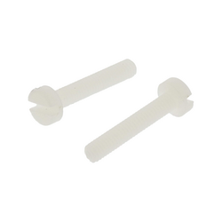 Bu lông Nylon đầu xẻ rãnh M3x16mm RS PRO 527993