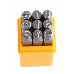 Bộ đóng số 9 cây lớn 6mm Tolsen 25097