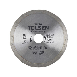 Lưỡi đĩa tròn kim loại cắt gạch khô 100mm TOLSEN 76720