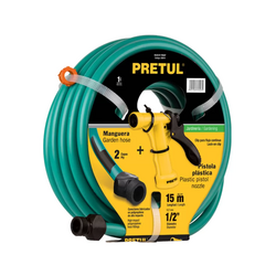 Bộ vòi xịt rửa đa năng 8 chế độ phun 20m PRETUL MAN-20X1/2PR