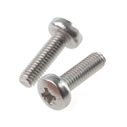 Pan head machine screw M2x10mm RS PRO 9087646