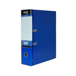 Bìa còng A4 9cm 1 mặt si Plus xanh dương