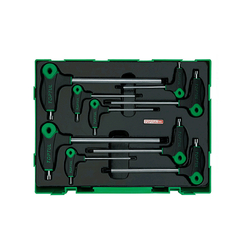 Toptul GTC09040 L-shaped handle set (9 pieces)