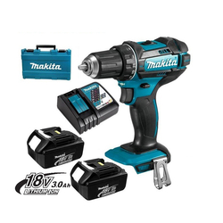 Máy khoan và vặn vít dùng pin 18V Makita DHP482RFE