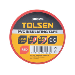 Tolsen 38025 red electrical tape 9.15m