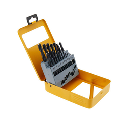 Bộ khoan sắt 19 cây HSS công nghiệp Tolsen 75081