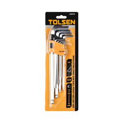Bộ lục giác bi 9 cây dài Tolsen 20054
