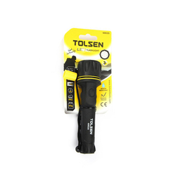 Đèn pin cán bọc nhựa 3 led Tolsen 60020